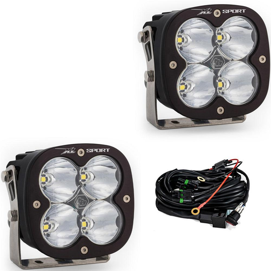 Par de cápsulas de luces auxiliares LED deportivas XL - Universal
