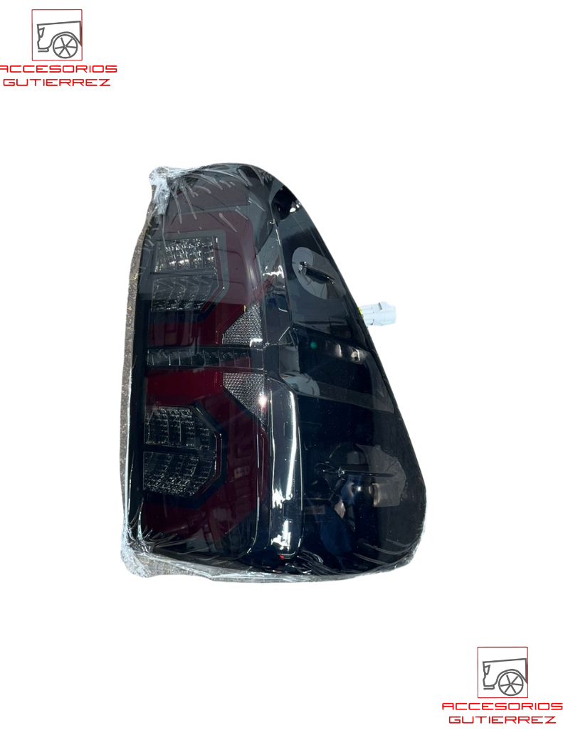 CALAVERAS LED AHUMADAS PARA TOYOTA HILUX (16-25)