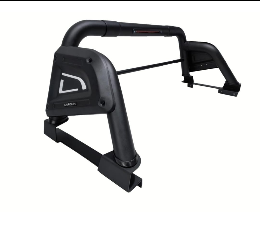 Rollbar sencillo negro mate con gris universal para cajas chicas